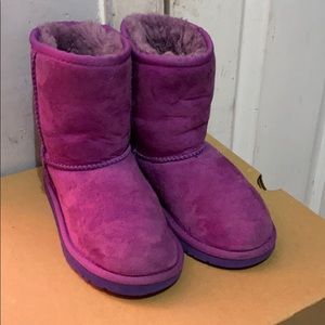 Kids Purple UGG Boot size 13